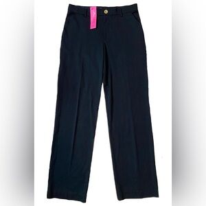Lilly Pulitzer Women’s 8 New Lyndie Knit Dress Pants Onyx